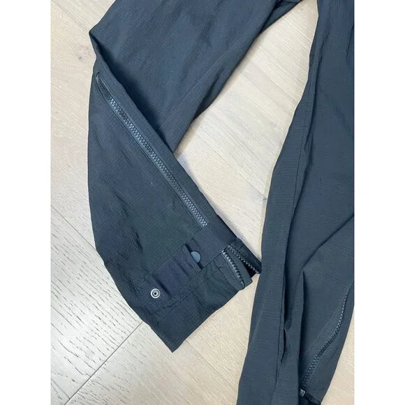 ATHLETA Trekkie Belted Pant Size 2P Black Stretch Hiking Climbing  UPF 50 - Picture 5 of 9